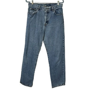 Vintage Calvin Klein Light Wash Blue Mom Jeans Made  in Canada 31"